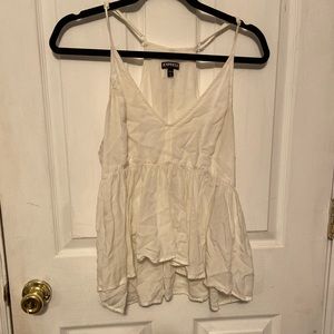 White babydoll blouse